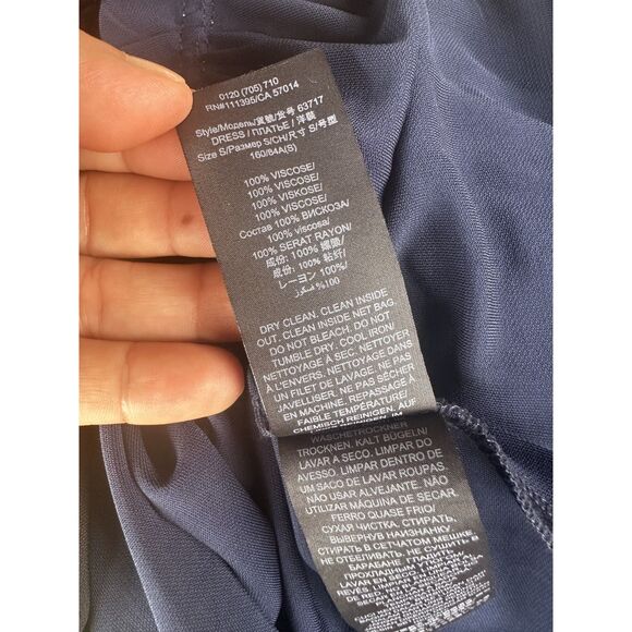 Tory Burch Color Block Tie Waisted Maxi Dress, S - Picture 10 of 11